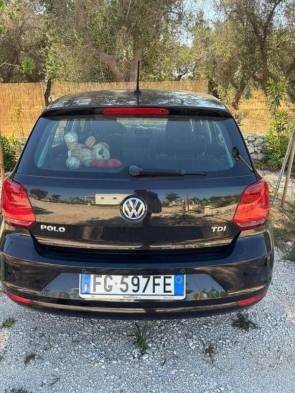 Usata VW Polo Comfortline 75 CV (55 kW) 2016 Nero Berlina