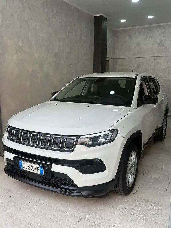 Usata Jeep Compass Longitude 131 CV (96 kW) 2022 Bianco SUV