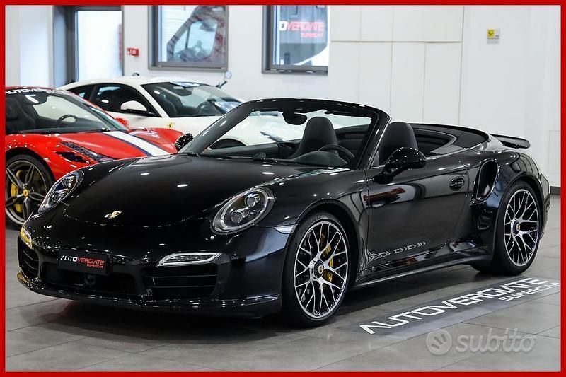 Usata Porsche 991 560 CV (411 kW) 2015 Nero Cabrio