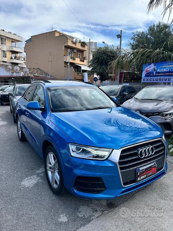 Usata Audi Q3 Design 150 CV (110 kW) 2015 Blu SUV