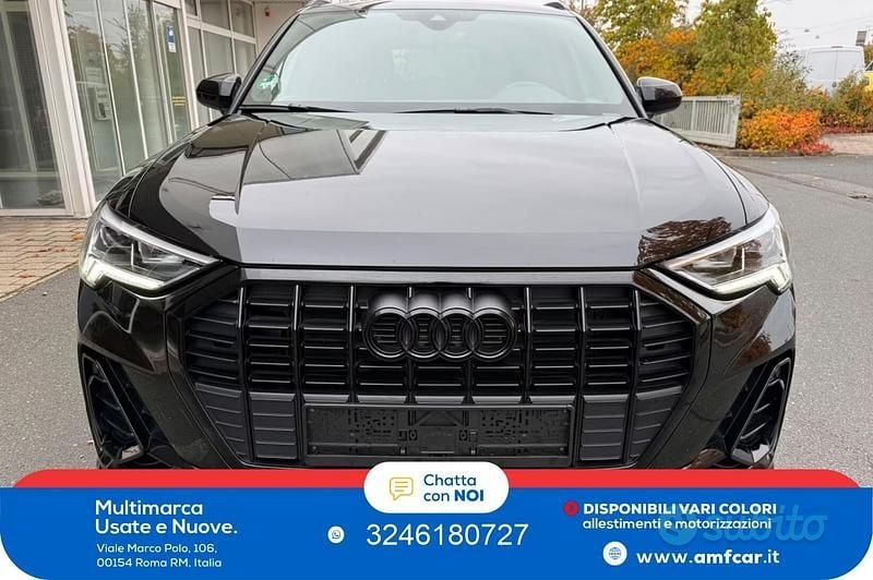 Usata Audi Q3 S-Line 150 CV (110 kW) 2022 Nero SUV