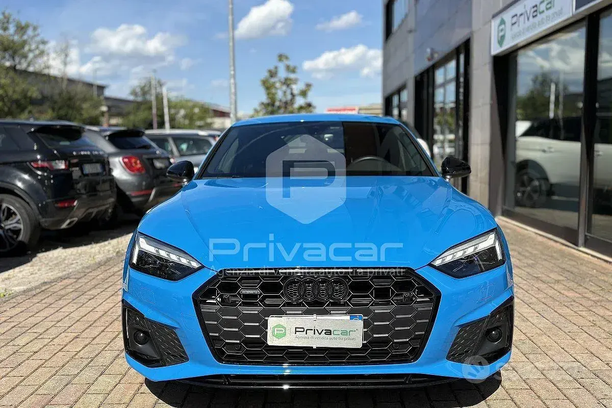 Usata Audi A5 S-Line 265 CV (194 kW) 2022 Blu Coupé