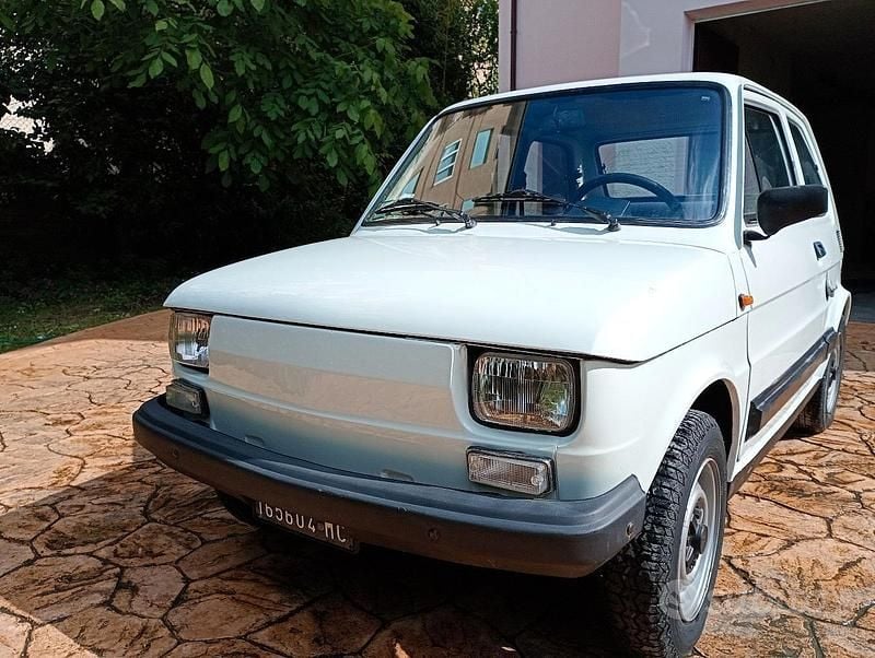 Usata Fiat 126 1970 Bianco Utilitaria