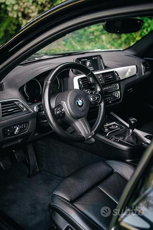 Usata BMW 118 M Sport 136 CV (100 kW) 2019 Nero Utilitaria