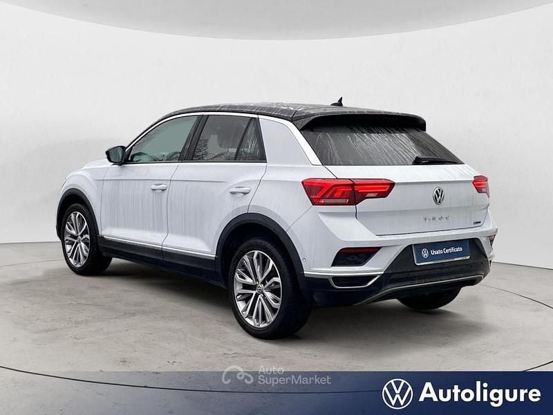 Usata VW T-Roc Advance 150 CV (110 kW) 2019 Bianco SUV