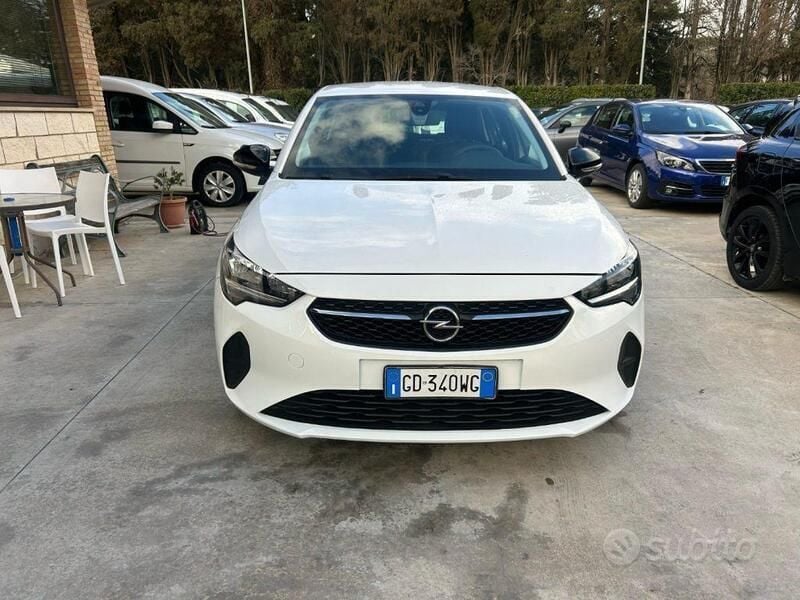 Usata Opel Corsa Edition 102 CV (75 kW) 2021 Bianco Berlina