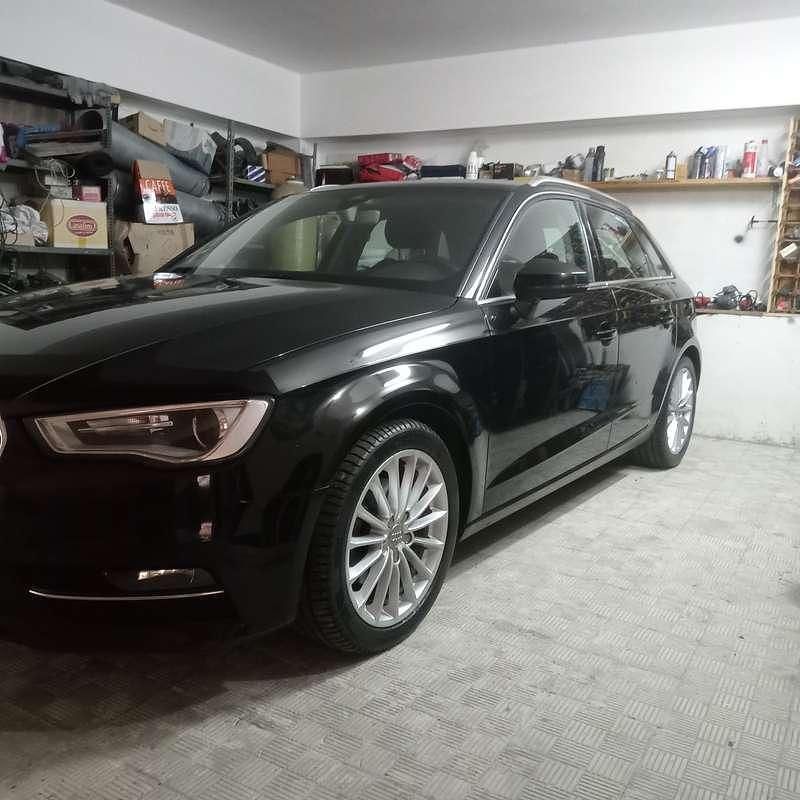 Usata Audi A3 Ambiente 150 CV (110 kW) 2016 Nero Berlina