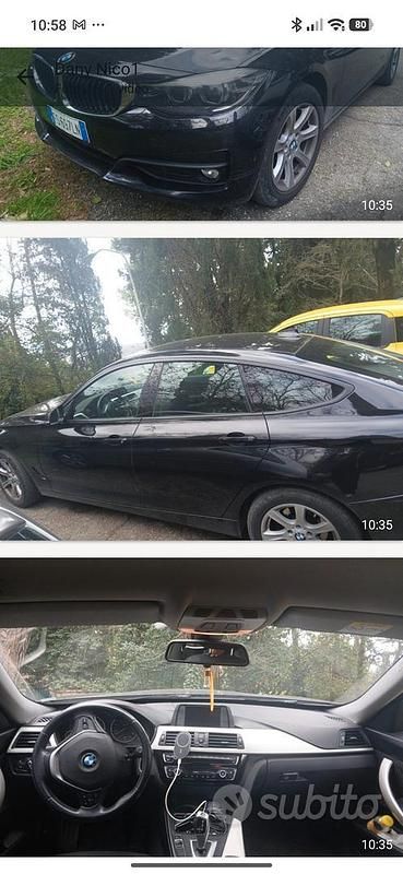 Usata BMW 320 190 CV (139 kW) 2017 Nero Berlina