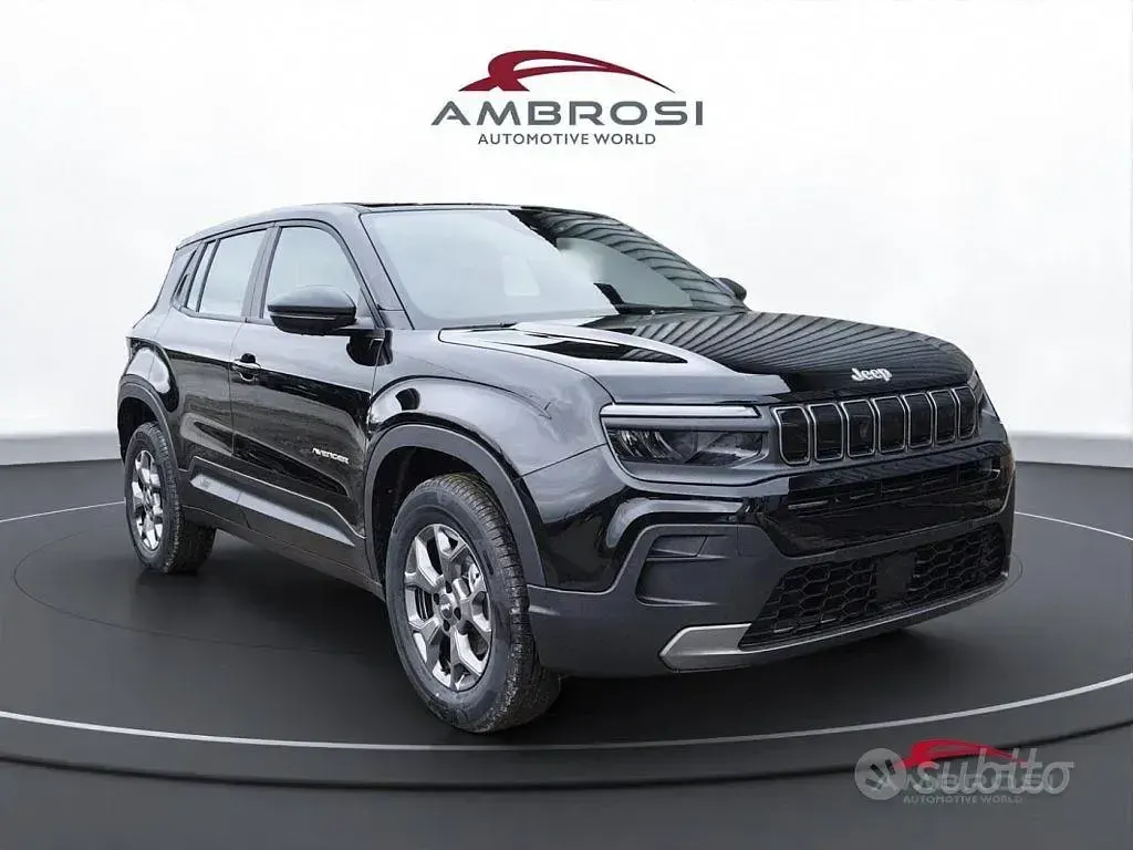 Uusi Jeep Avenger Altitude 101 HP (74 kW) 2026 Musta Katumaasturi