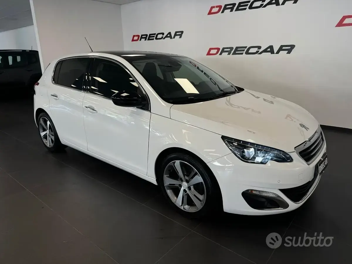 Usata Peugeot 308 Allure 150 CV (110 kW) 2015 Bianco Berlina