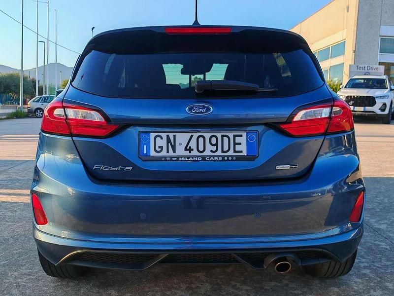 Usata Ford Fiesta ST-Line 125 CV (91 kW) 2023 Blue chrome Utilitaria