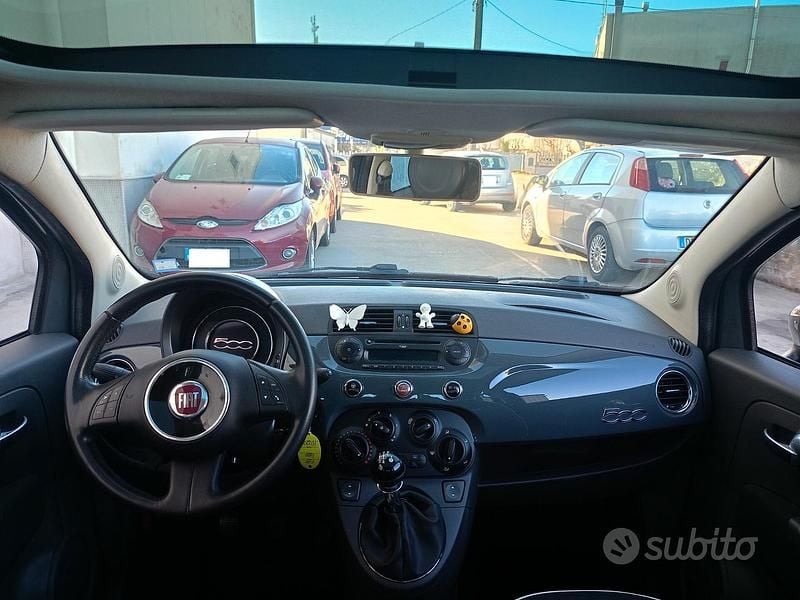 Usata Fiat 500 Lounge 69 CV (50 kW) 2016 Grigio Utilitaria