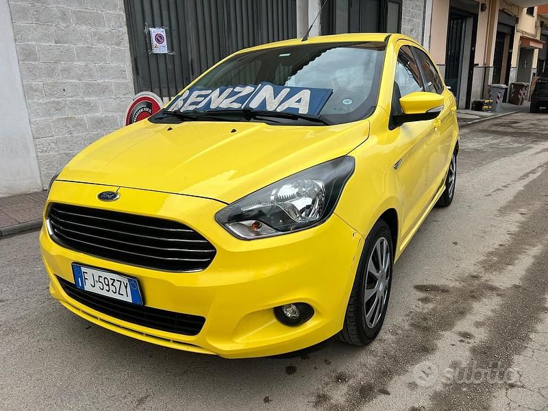 Usata Ford Ka Plus 71 CV (52 kW) 2018 Giallo Utilitaria
