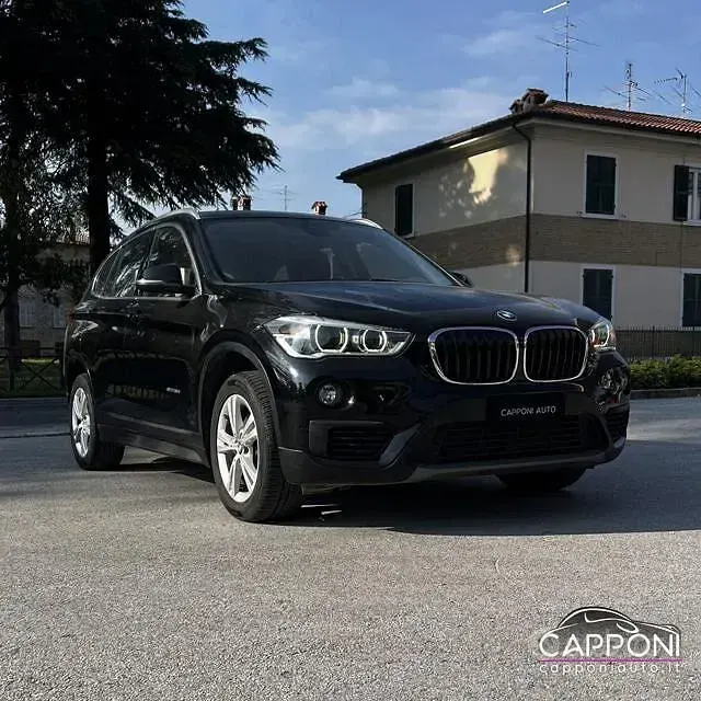 Usata BMW X1 150 CV (110 kW) 2017 Nero SUV