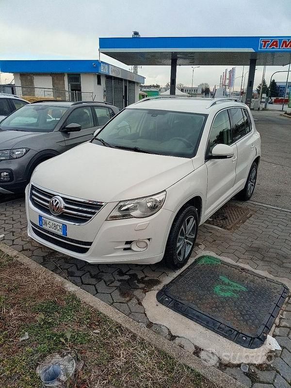 Usata VW Tiguan Sport 170 CV (125 kW) 2008 Bianco SUV