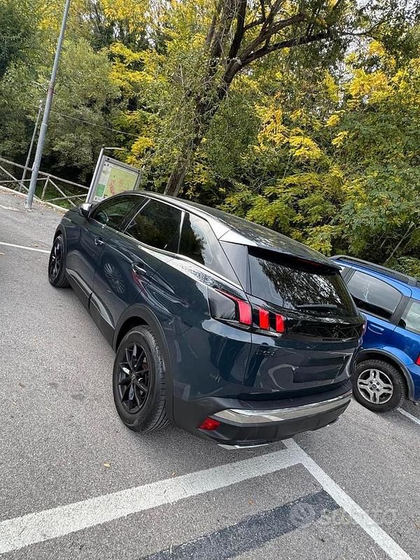 Usata Peugeot 3008 131 CV (96 kW) 2020 Blu SUV