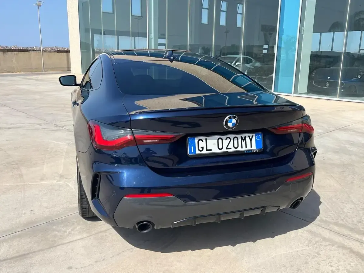 Usata BMW 430 M Sport 285 CV (209 kW) 2022 Blu Coupé