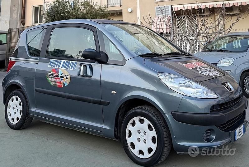 Usata Peugeot 1007 73 CV (53 kW) 2006 Blu Monovolume