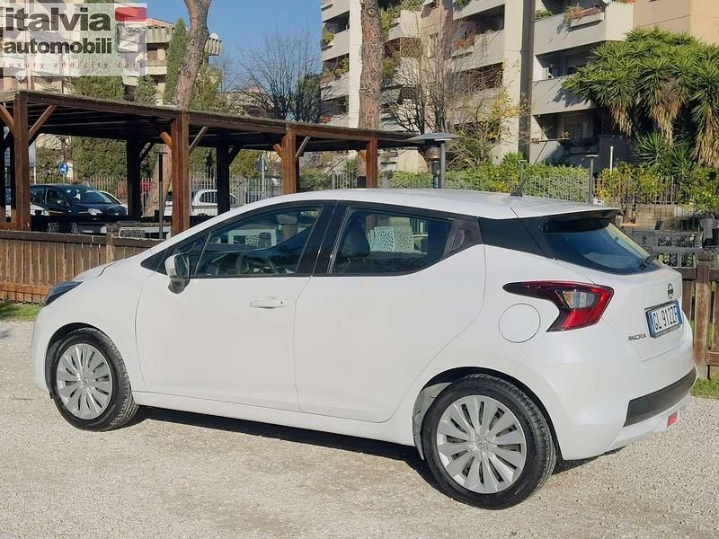 Usata Nissan Micra Acenta 71 CV (52 kW) 2017 Bianco Berlina
