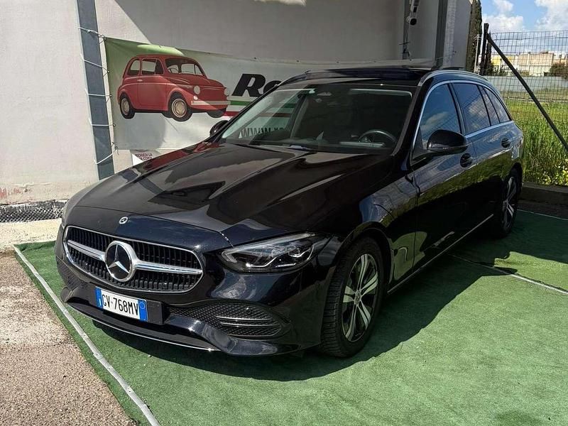 Usata Mercedes C220 Business 200 CV (147 kW) 2022 Nero ossidania Station wagon