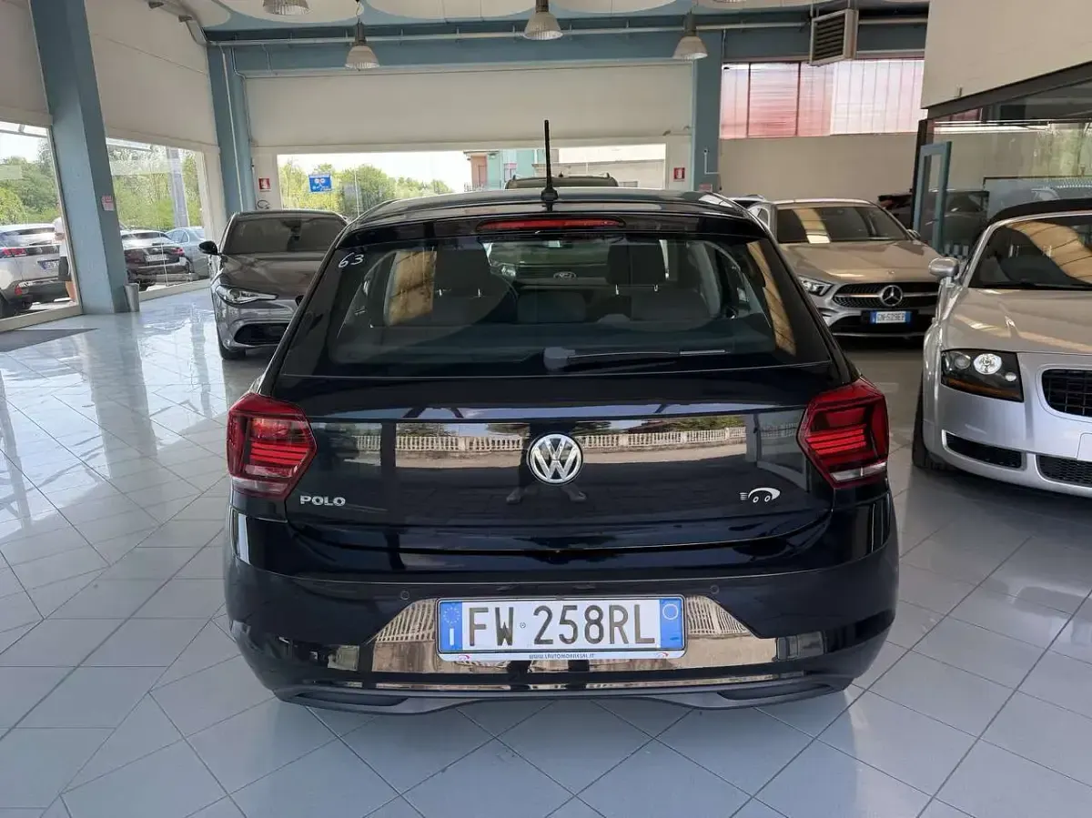 Usata VW Polo Highline 95 CV (69 kW) 2019 Nero Utilitaria