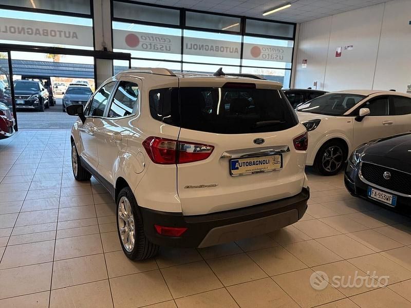 Usata Ford Ecosport Titanium 95 CV (69 kW) 2021 Bianco SUV