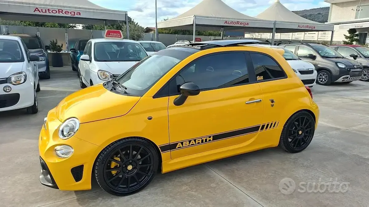 Usata Abarth 595 Competizione 165 CV (121 kW) 2020 Giallo Berlina