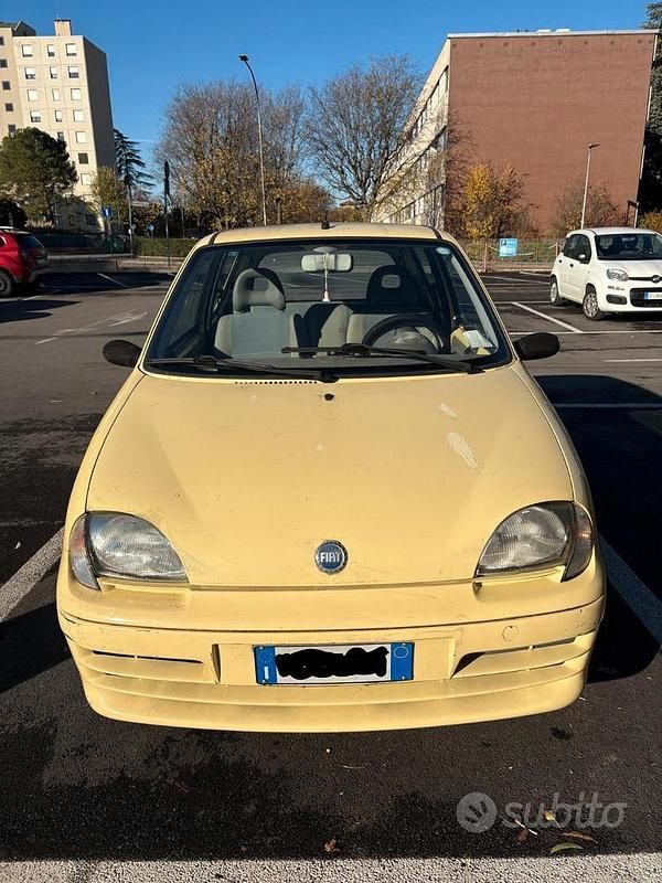 Giallo Usata 2005 Fiat Seicento Due volumi | 2000 € (Buon prezzo) - Immagine 1/4