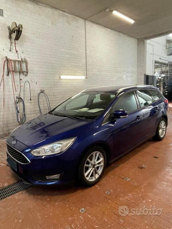 Usata Ford Focus Business Edition 120 CV (88 kW) 2018 Blu Station wagon
