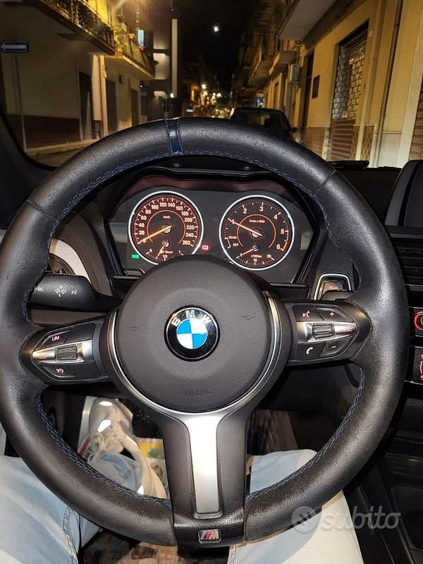 Usata BMW 116 M Sport 116 CV (85 kW) 2017 Bianco Utilitaria
