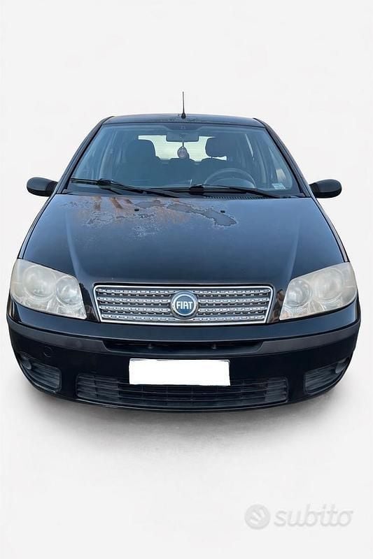 Usata Fiat Punto 52 CV (38 kW) 2007 Nero Berlina