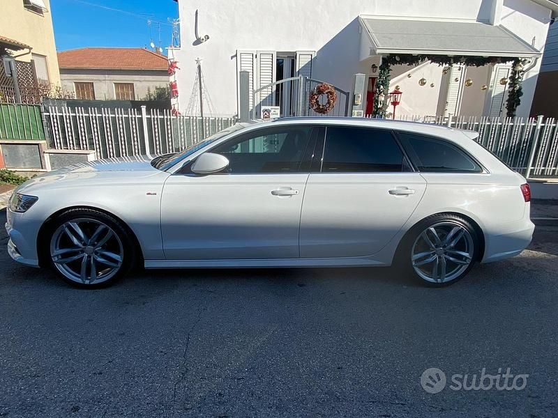 Usata Audi A6 S-Line 190 CV (139 kW) 2016 Bianco Station wagon