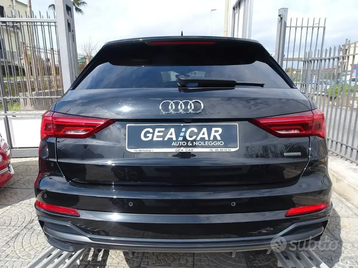 Usata Audi Q3 S-Line 190 CV (139 kW) 2020 Nero SUV