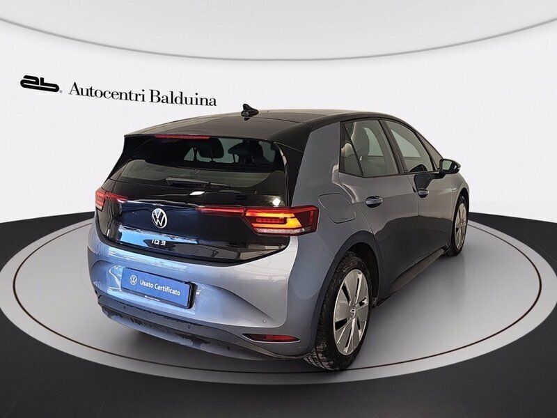 Usata VW ID.3 Pure 110 kW (150 CV) 2021 Stonewashed blu met/ nero Utilitaria