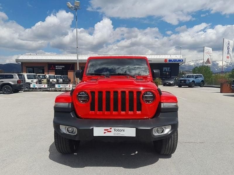 Usado Jeep Wrangler Sahara 200 CV (147 kW) 2020 Rojo SUV