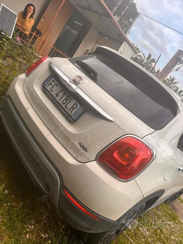 Usata Fiat 500X 140 CV (102 kW) 2016 Bianco SUV