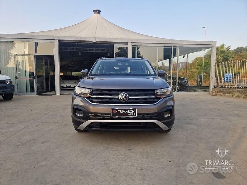 Grigio Usata 2021 VW T-Cross Style SUV | 17.000 € (Buon prezzo) - Immagine 1/4