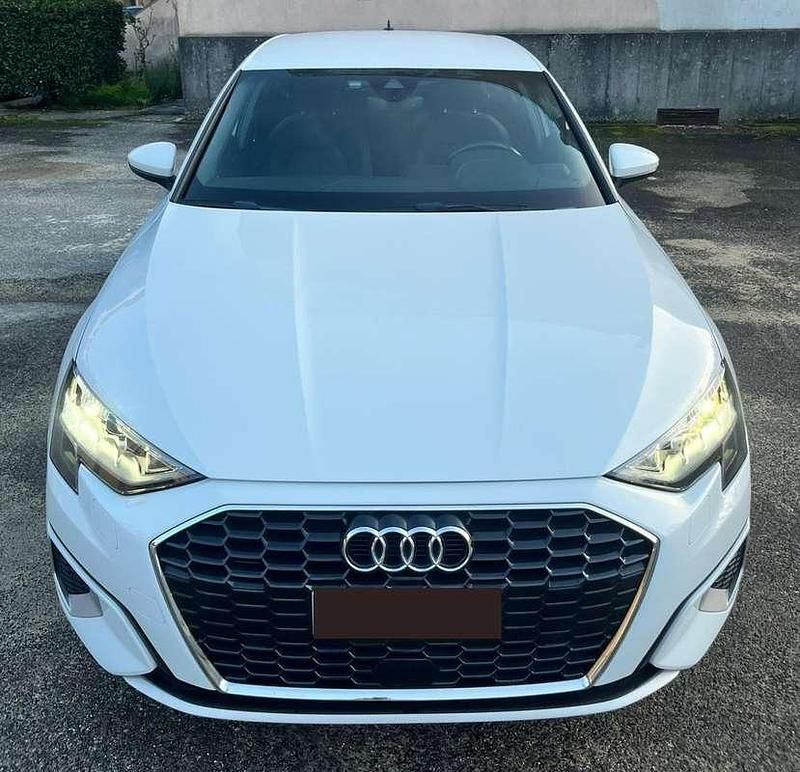 Usata Audi A3 Ambiente 150 CV (110 kW) 2021 Bianco Berlina