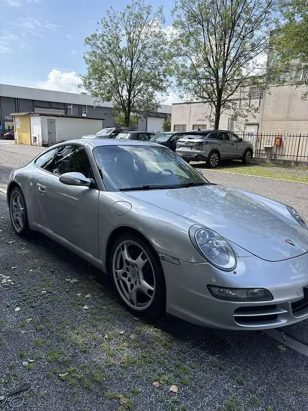Usata Porsche 997 231 CV (169 kW) 2005 Grigio Coupé