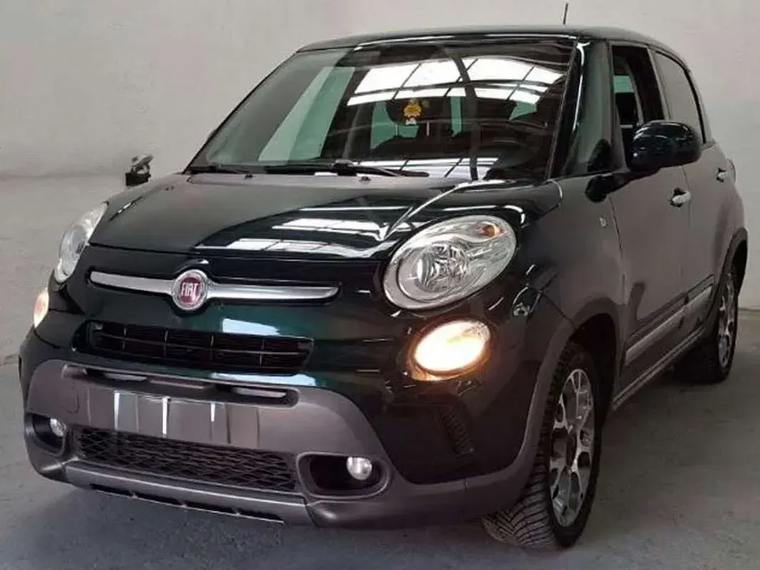Usata Fiat 500L Trekking 95 CV (69 kW) 2016 Verde Monovolume