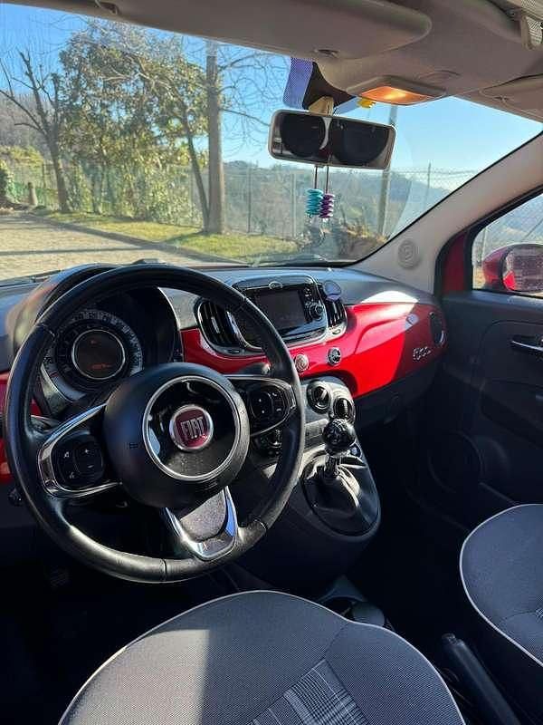 Usata Fiat 500 Pop 69 CV (50 kW) 2017 Rosso Utilitaria