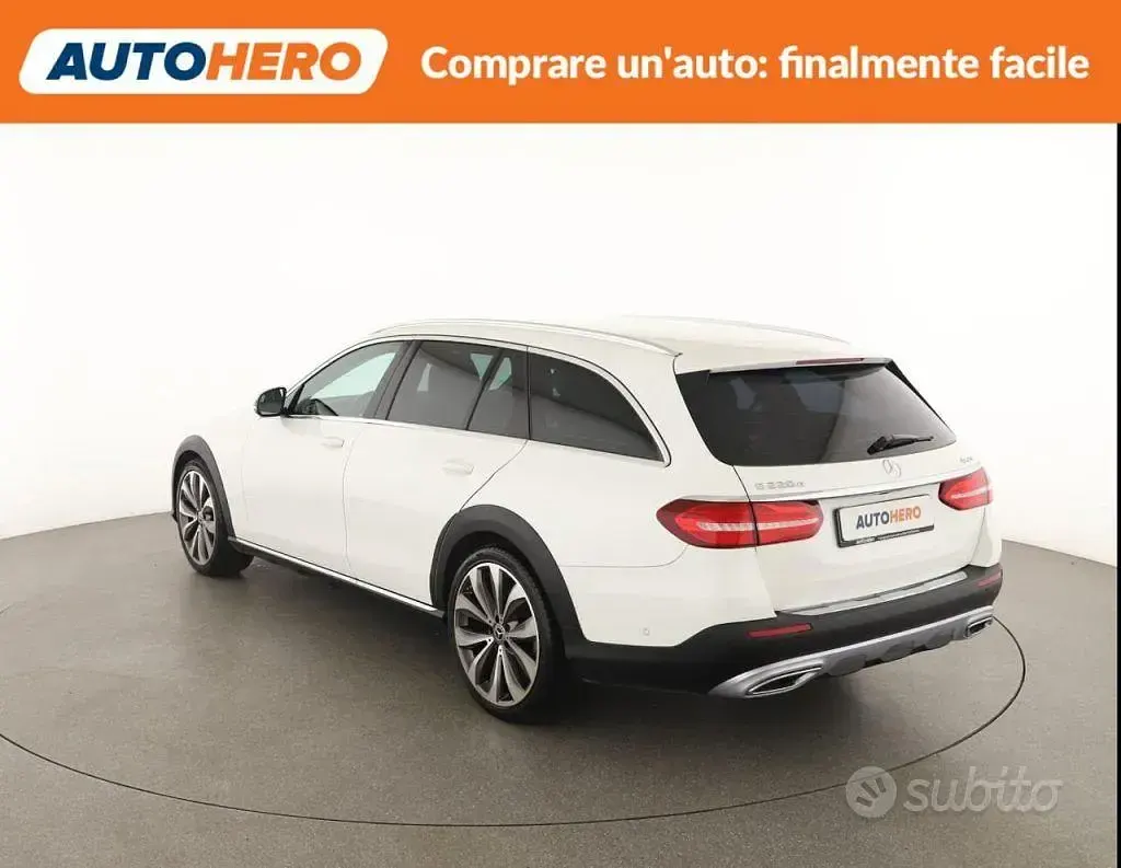 Usata Mercedes E220 Premium 195 CV (143 kW) 2018 Bianco Station wagon
