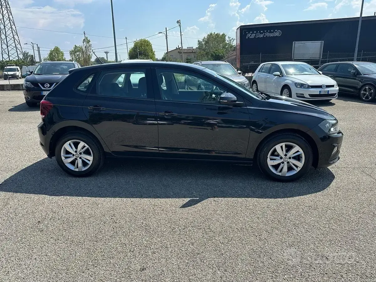 Usata VW Polo Comfortline 65 CV (47 kW) 2018 Nero Utilitaria