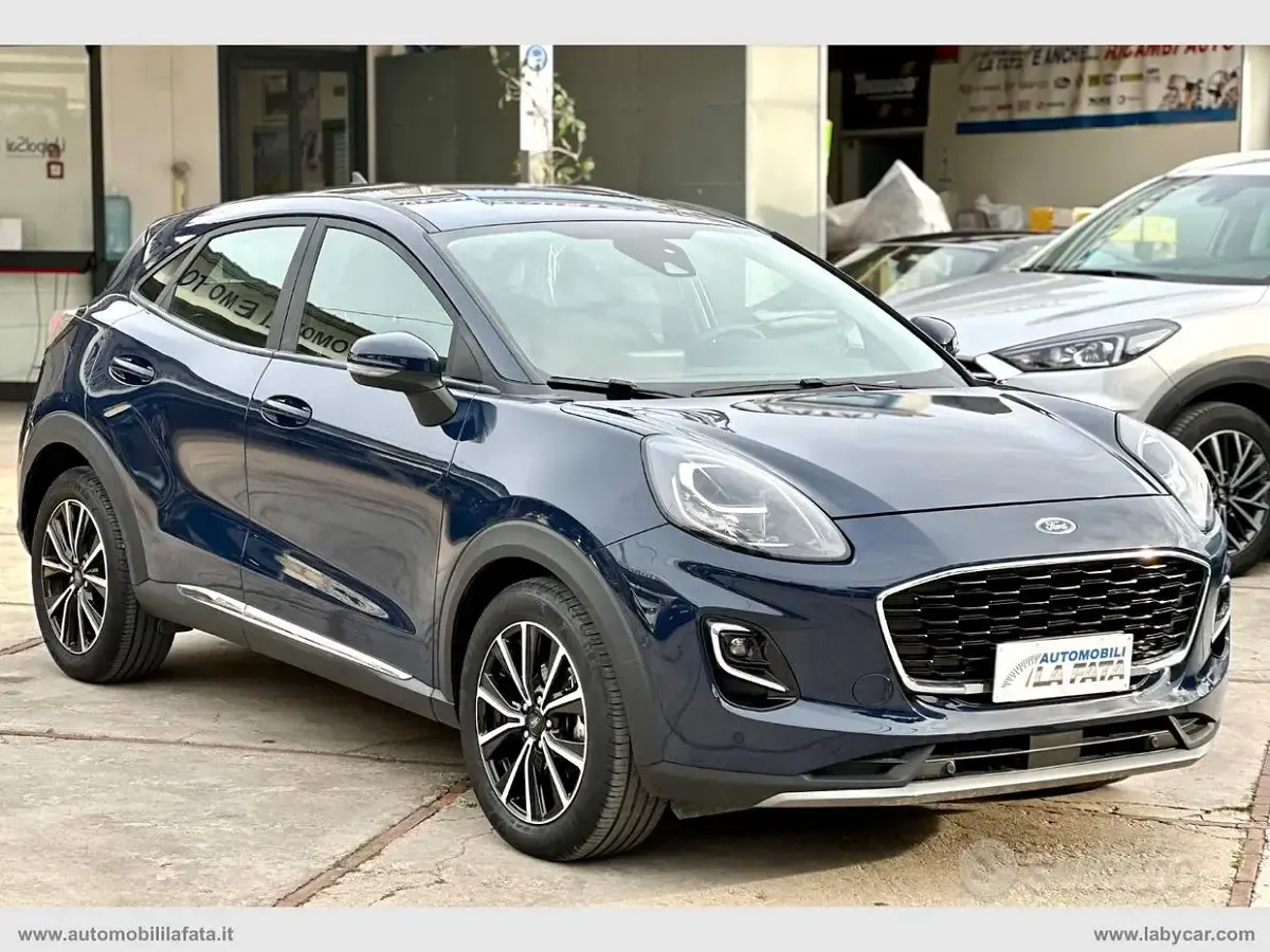 Usata Ford Puma Titanium 125 CV (91 kW) 2022 Blu/azzurro SUV