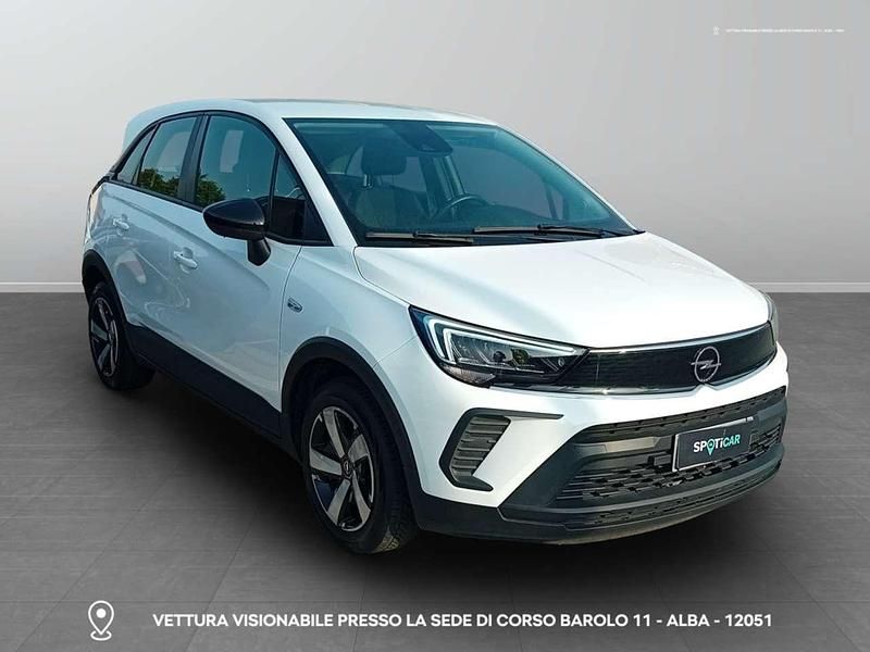 Usata Opel Crossland X Edition 83 CV (61 kW) 2022 0q bianco puro SUV