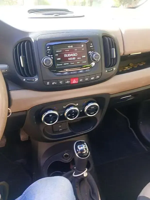 Usata Fiat 500L Living 84 CV (61 kW) 2013 Verde Monovolume