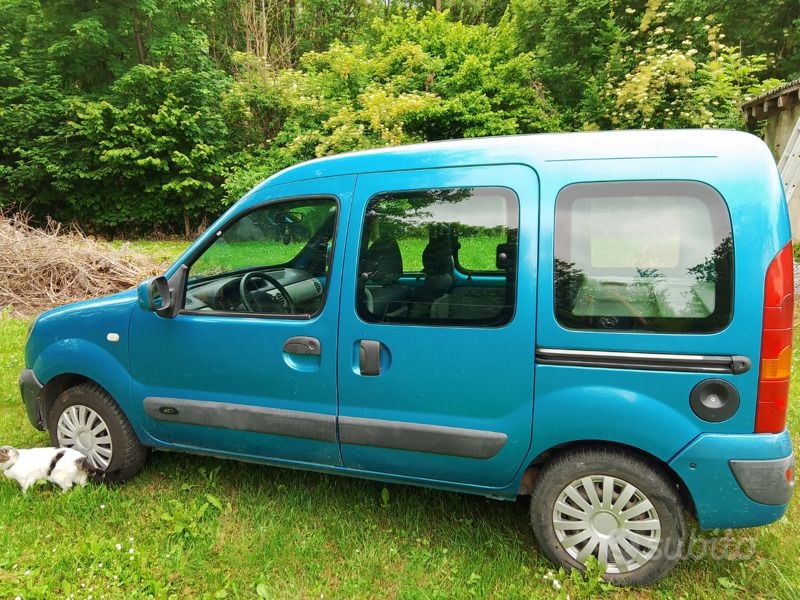 Usata Renault Kangoo 65 CV (47 kW) 2007 Blu Monovolume