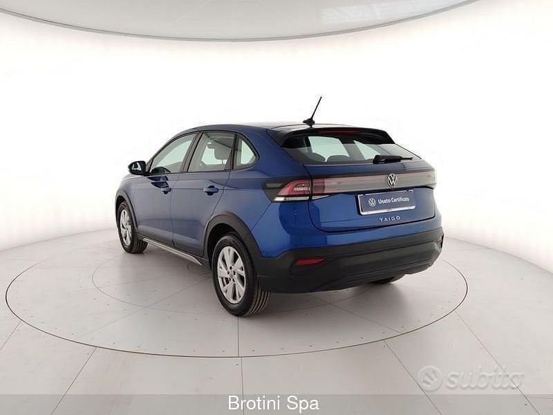 Usata VW Taigo Life 95 CV (69 kW) 2022 Blu metallizzato SUV