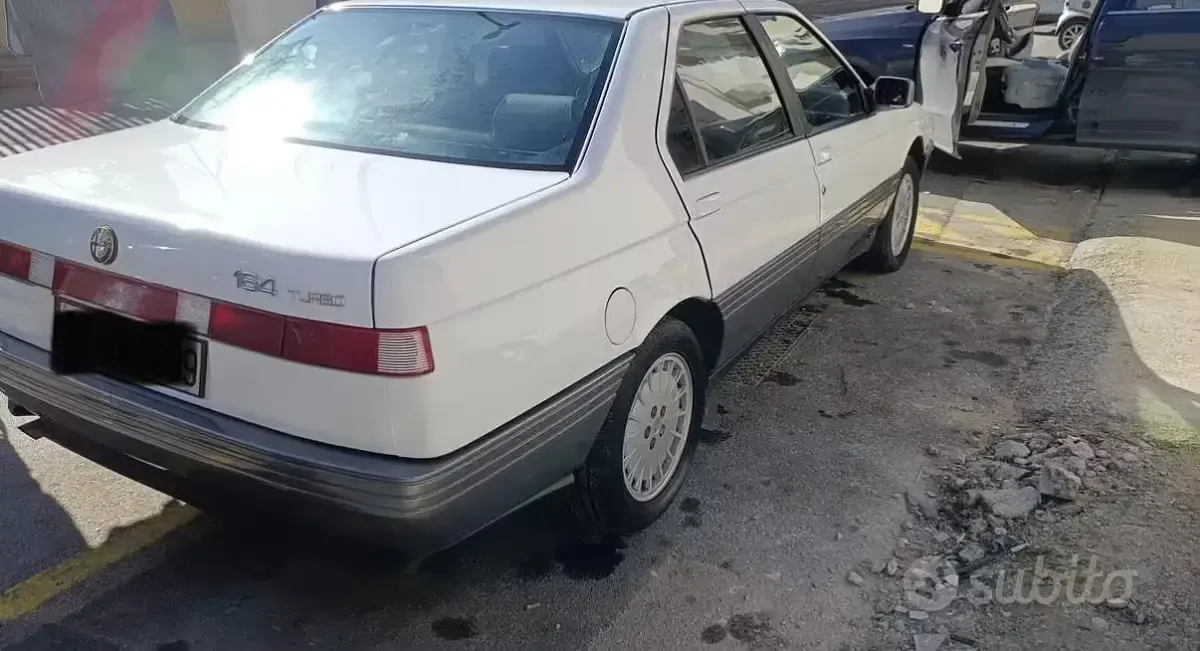 Usata Alfa Romeo 164 171 CV (125 kW) 1988 Bianco Berlina