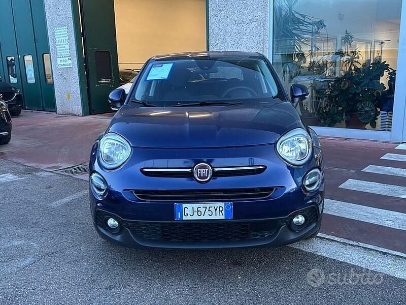 Usata Fiat 500X Connect 130 CV (95 kW) 2022 Blu SUV